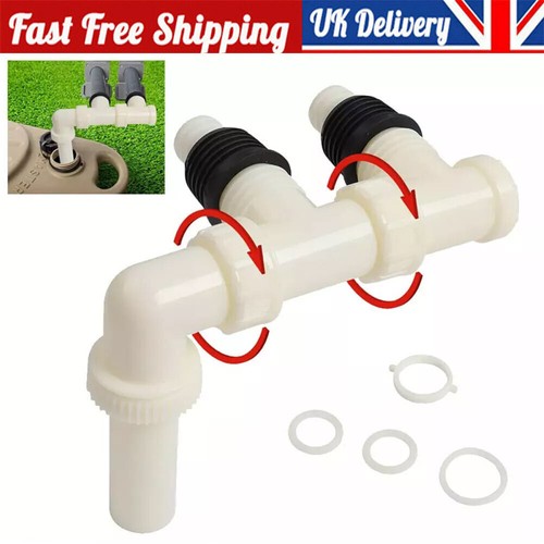 Double caravan waste water - double,