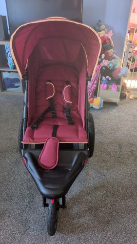 Homcom burgundy wheel - homcom, 3-wheel