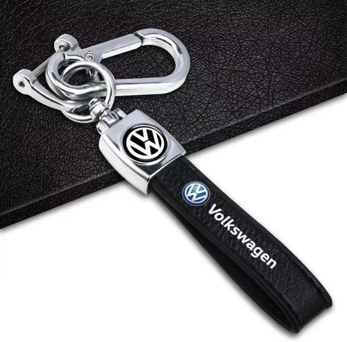 Leather keyring car key - keyring,