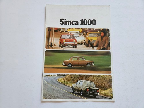 Simca 1000 sales - 1000,