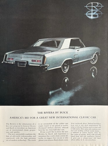 1963 buick riviera original - 1963,