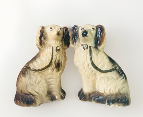 Vintage pair staffordshire - vintage, of