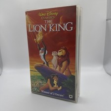 The Lion King VHS Video Tape Walt Disney Classics 