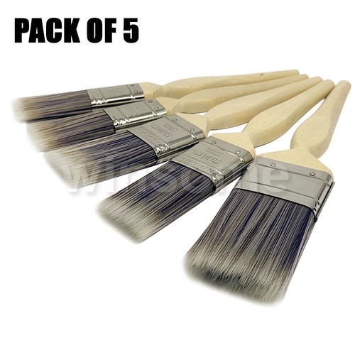 Paint brushes set 5 - brushes, of