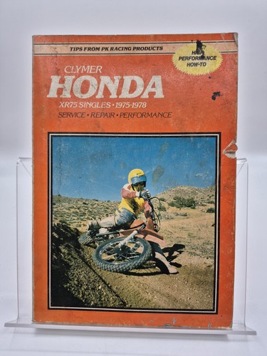Clymer honda xr75 singles - honda,