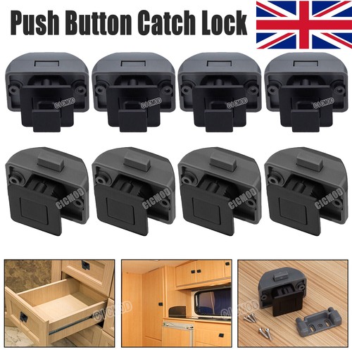 Push button catch lock latch - button,
