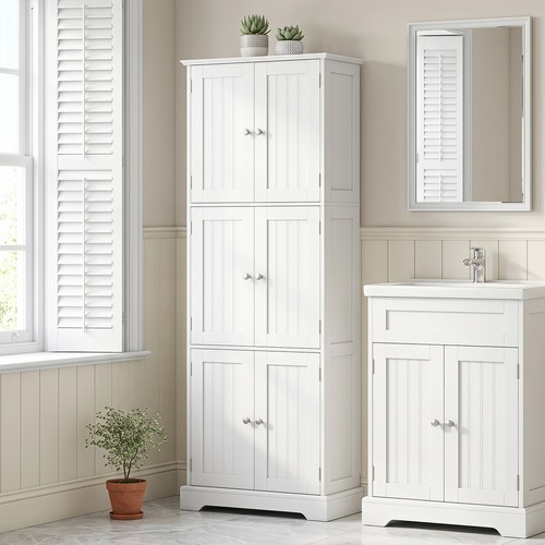 Tall bathroom storage - tall, cabinet