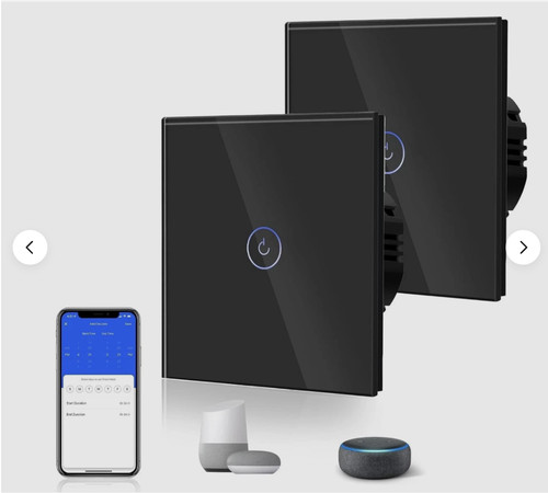 Smart light switch wifi - light, touch