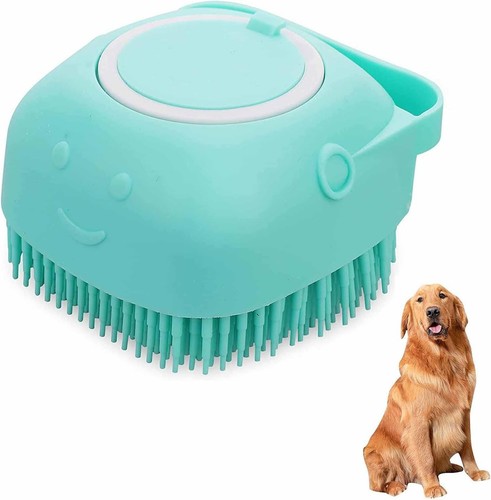Dog bath silicone brush - silicone,