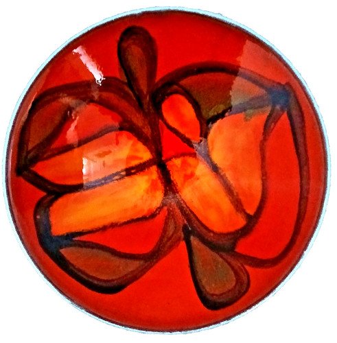 Mcm poole pottery delphis bowl - delphis,