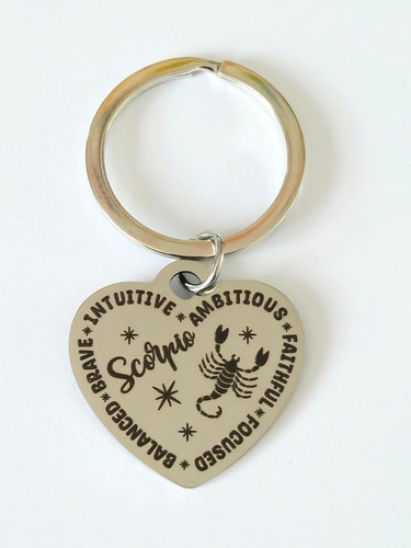 Steel zodiac starsign - s,