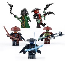 Ninjago Forbidden Five Minifigure Lot – Rox, Kur, Zarkt, Nokt, Drix-5 Pack
