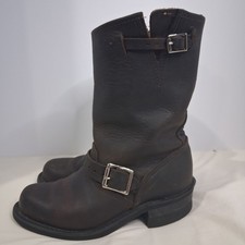 Frye Brown Leather Harness