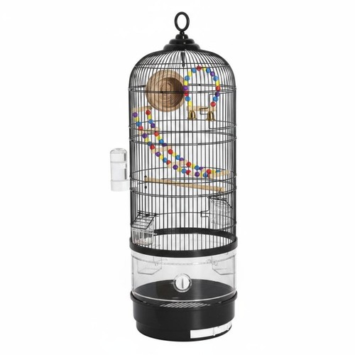 Round bird enclosure - bird,