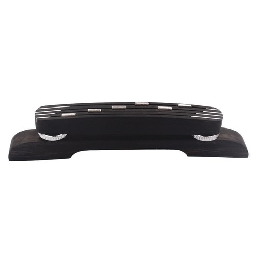 1pc ebony bridge copper - ebony, 6