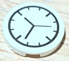  GENUINE LEGO white wall clock
