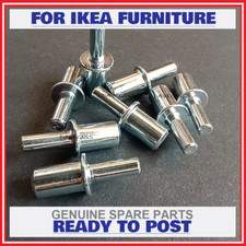 IKEA LIATORP SHELF SUPPORTS PINS 114258 NEW OFFICIAL PARTS X8