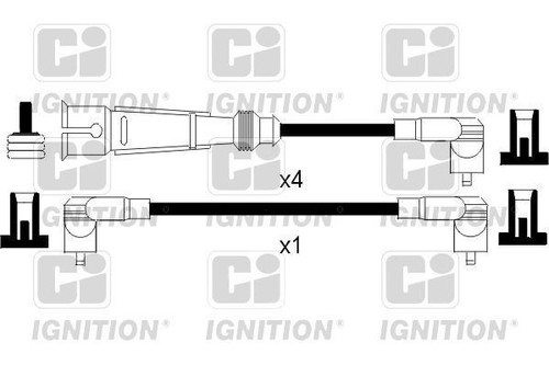 Ignition cable kit connector - kit,