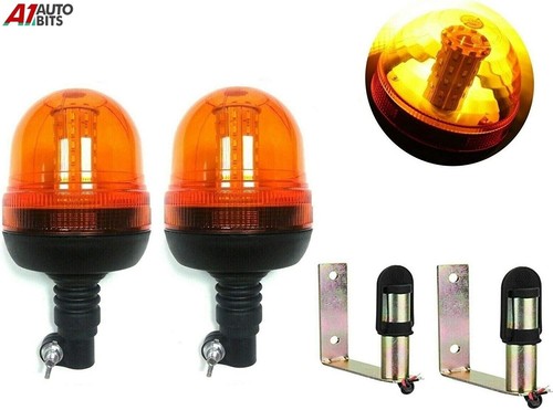 Led rotating amber beacon - amber,