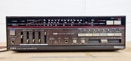 Aiwa stereo receiver fm - aiwa,