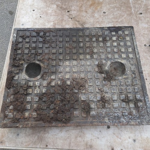 Cast iron manhole - cast,