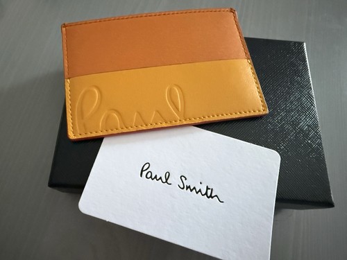 Paul smith leather card holder - leather,