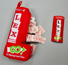 Waddingtons Lexicon Go! 52 Playing Card Tiles - (8+) - Complete