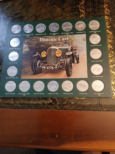 Shell historic cars coin - shell,