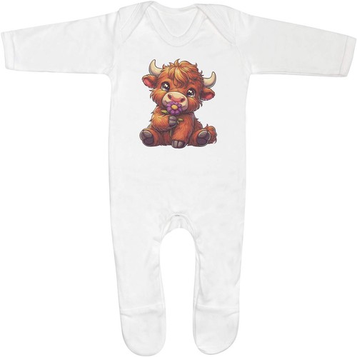 Cute highland cow with - 'cute,