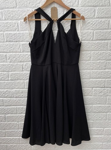 Halston heritage black fit - halston, &