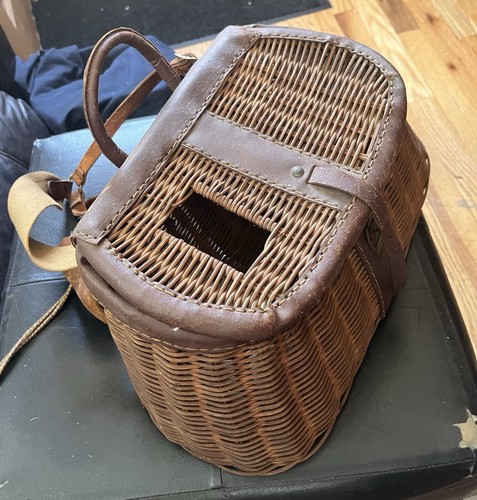 Vintage wicker fly - fly, fishing
