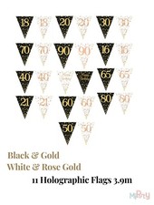 Birthday Flag Bunting Triangle