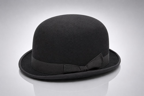 Vintage bowler melon men - vintage, hat