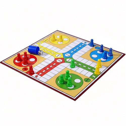 Traditional ludo board game - ludo,