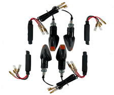 4 LED Indicator Black Resistors [E-Mark] - BMW R 1100 1150 1200 1250 