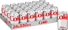 Diet Coke Cans 330ml Pack of 24