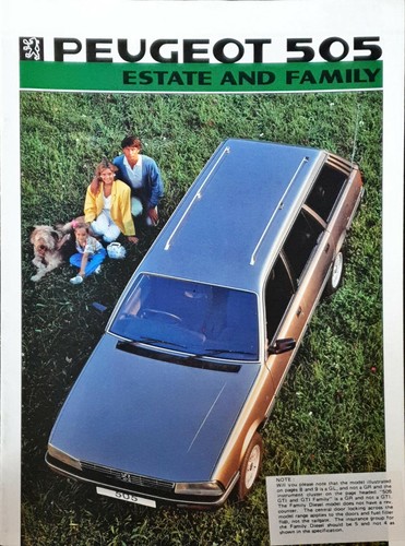 Peugeot 505 estate - peugeot, family