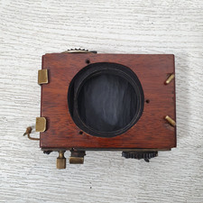 Vintage  Wooden Roller Blind