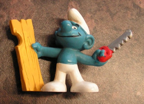 Carpenter smurf 20112 - smurf,