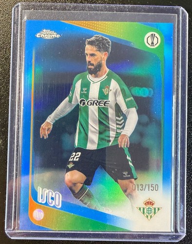 2025 topps chrome ucc isco - topps,