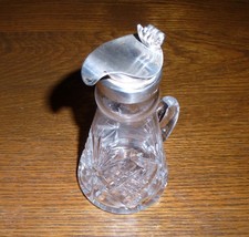 Silver & Cut Glass Whisky Noggin, William Manton, Birmingham 1995