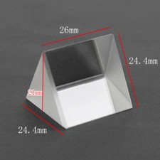 Triangular Prism Optical Prisms Glass Physics Teaching Refracted Educational Aid