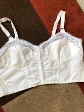 vintage ladies White Long Line