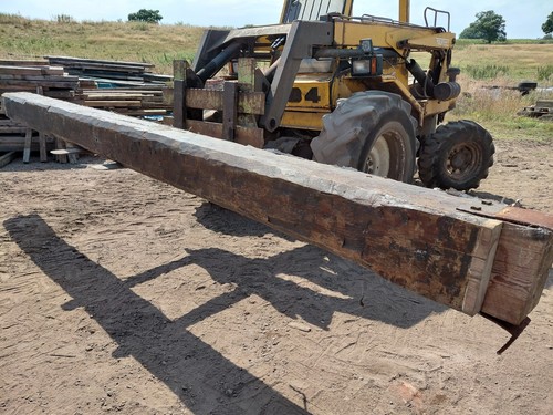 Reclaimed pitch pine beam - reclaimed,