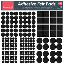 200 Felt Pads Self Adhesive