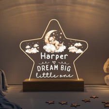 Personalised Baby LED Nursery