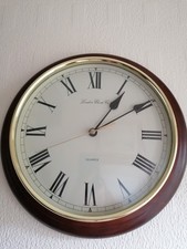 London Clock Co Mahogany