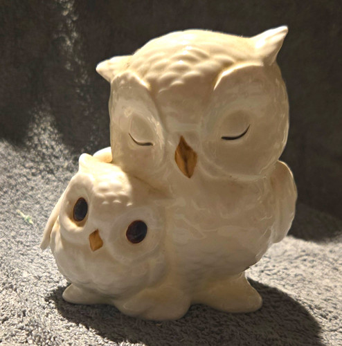 Royal osborne bone china owl - bone,