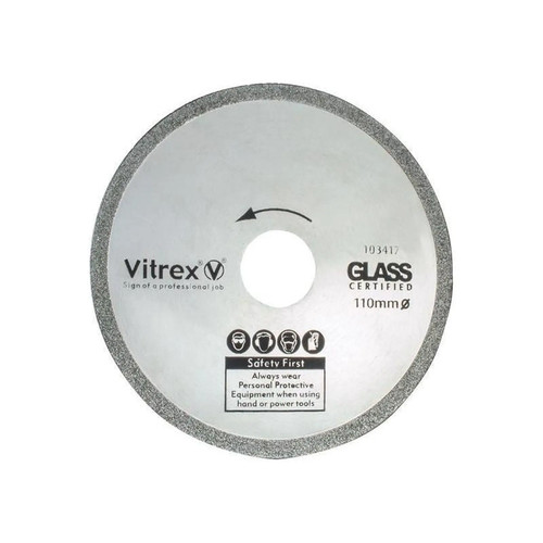 Vitrex glass diamond blade - glass,