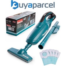Makita DCL182Z 18v LXT Lithium Ion Vacuum Cleaner Cordless High Low + 5 Bags